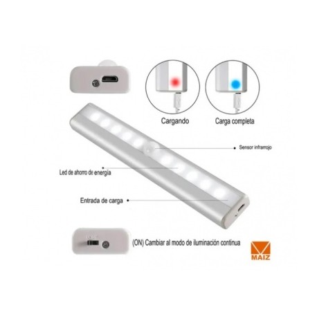 lampara recargable emergencia led led-046