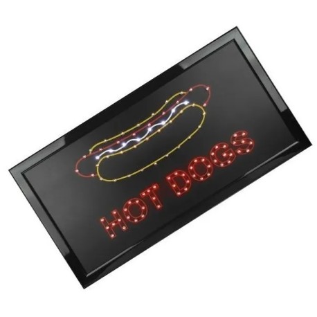anuncio luminoso hot dogs radox 246-415