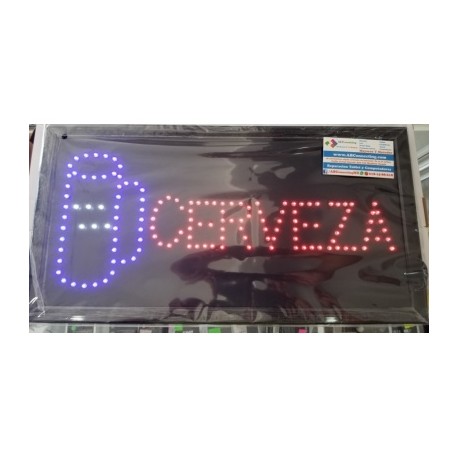 Anuncio Luminoso Led CERVEZA