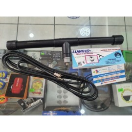 antena hd negra pvc