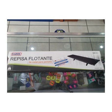 repisa flotante de metal